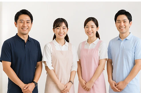 スタッフ紹介ページのイメージ