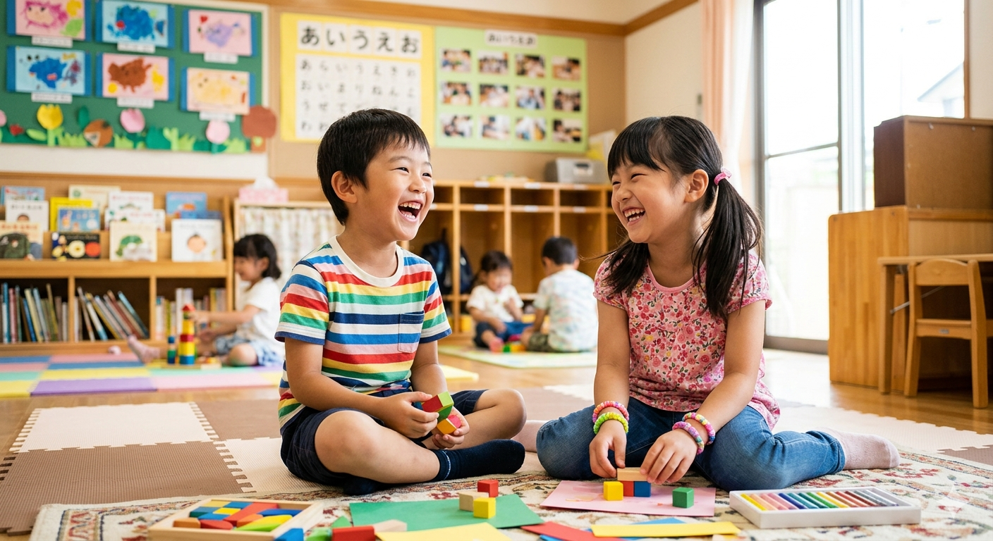 子どもたちの笑顔